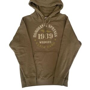 Techstyles Homosassa Springs Logo Khaki
Men's Cotton Hoodie Streetwear M